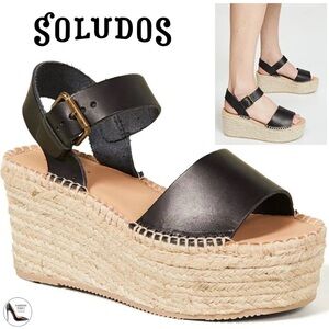 Brand new Soludos - Minorca High Platform